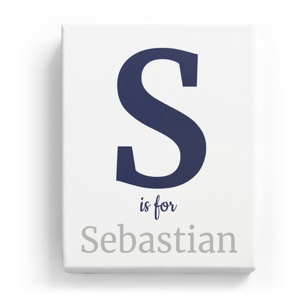 S is for Sebastian - Classic