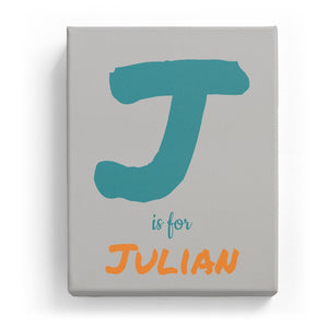 J is for Julian - Artistic