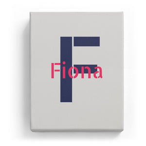 Fiona Overlaid on F - Stylistic