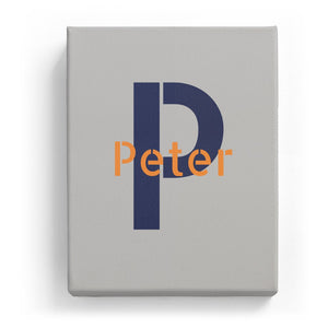 Peter Overlaid on P - Stylistic