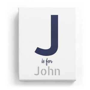 J is for John - Stylistic