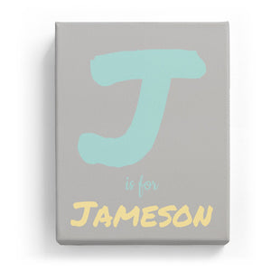 J is for Jameson - Artistic