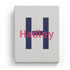 Hadley Overlaid on H - Stylistic