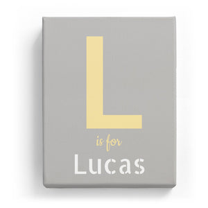 L is for Lucas - Stylistic