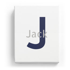 Jack Overlaid on J - Stylistic
