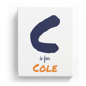 C is for Cole - Artistic