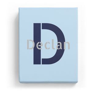 Declan Overlaid on D - Stylistic