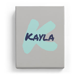 Kayla Overlaid on K - Artistic
