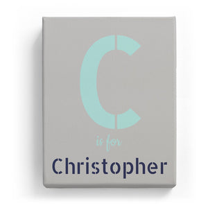 C is for Christopher - Stylistic