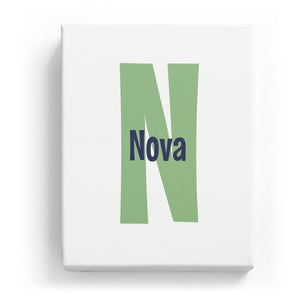 Nova Overlaid on N - Cartoony
