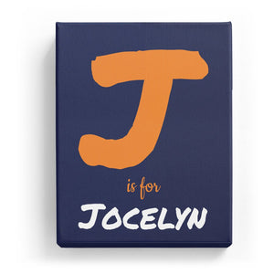 J is for Jocelyn - Artistic