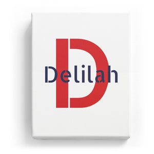 Delilah Overlaid on D - Stylistic