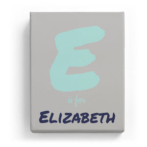 E is for Elizabeth - Artistic