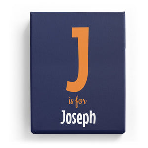 J is for Joseph - Cartoony