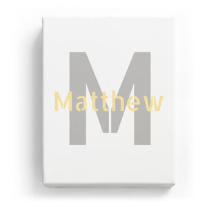 Matthew Overlaid on M - Stylistic