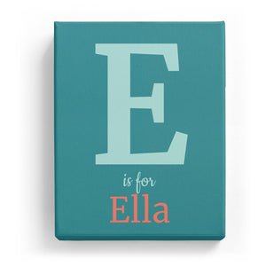 E is for Ella - Classic