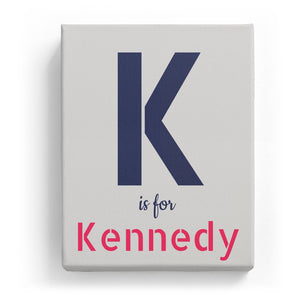 K is for Kennedy - Stylistic