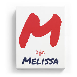 M is for Melissa - Artistic
