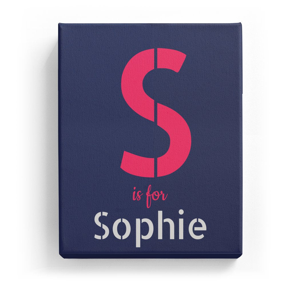 Sophie's Personalized Canvas Art
