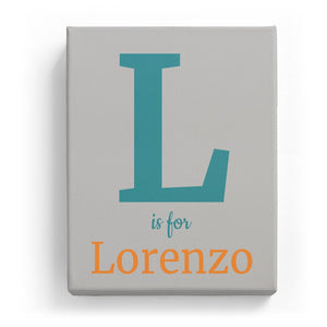 L is for Lorenzo - Classic