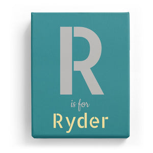 R is for Ryder - Stylistic