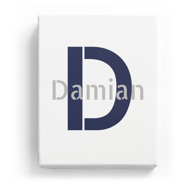 Damian Overlaid on D - Stylistic