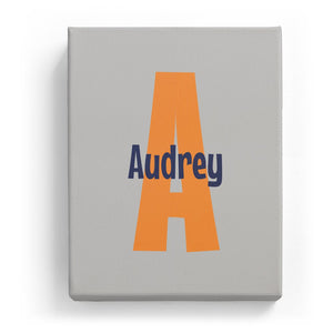 Audrey Overlaid on A - Cartoony