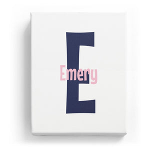 Emery Overlaid on E - Cartoony