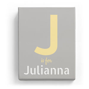 J is for Julianna - Stylistic
