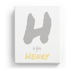 H is for Henry - Artistic