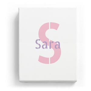 Sara Overlaid on S - Stylistic