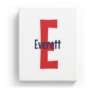 Everett Overlaid on E - Cartoony