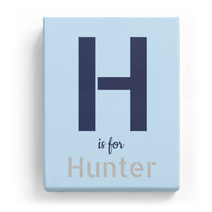 H is for Hunter - Stylistic