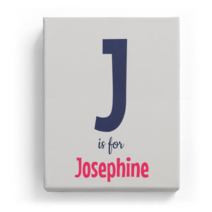 J is for Josephine - Cartoony