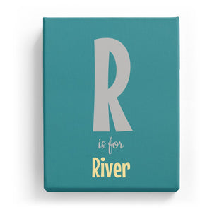 R is for River - Cartoony