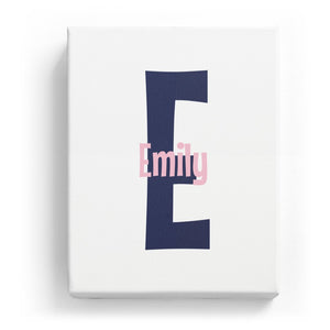Emily Overlaid on E - Cartoony