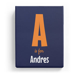 A is for Andres - Cartoony