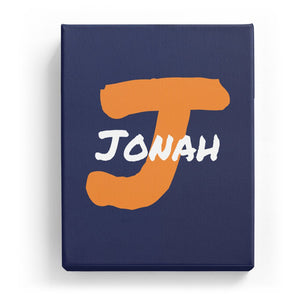 Jonah Overlaid on J - Artistic
