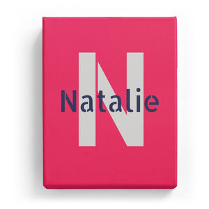 Natalie Overlaid on N - Stylistic