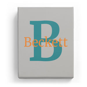 Beckett Overlaid on B - Classic