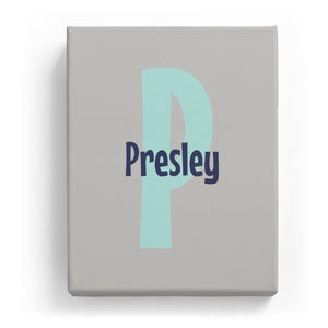 Presley Overlaid on P - Cartoony