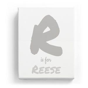 R is for Reese - Artistic