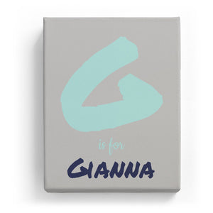 G is for Gianna - Artistic