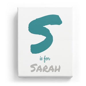 S is for Sarah - Artistic