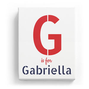G is for Gabriella - Stylistic