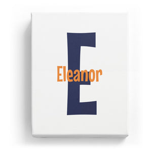 Eleanor Overlaid on E - Cartoony