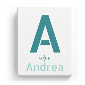 A is for Andrea - Stylistic