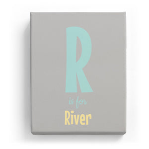 R is for River - Cartoony