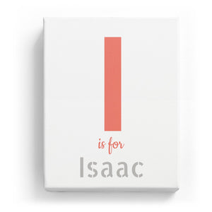 I is for Isaac - Stylistic