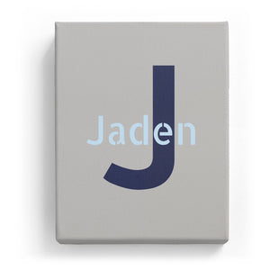 Jaden Overlaid on J - Stylistic